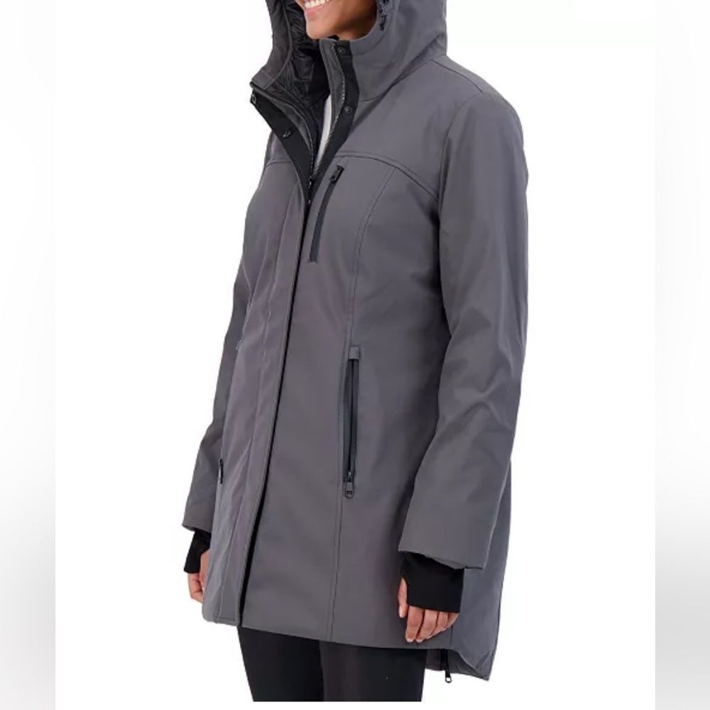 Sebby Collection Women's Heavyweight Softshell Coat, jacket women’s jacket - Picture 4 of 12